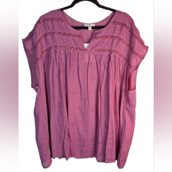 NWT Como Blu Mauve Top - Picture 5 of 7